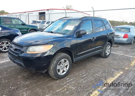 2009 Hyundai Santa Fe Gls из США, поврежденный, VIN 5NMSG13D09H233611